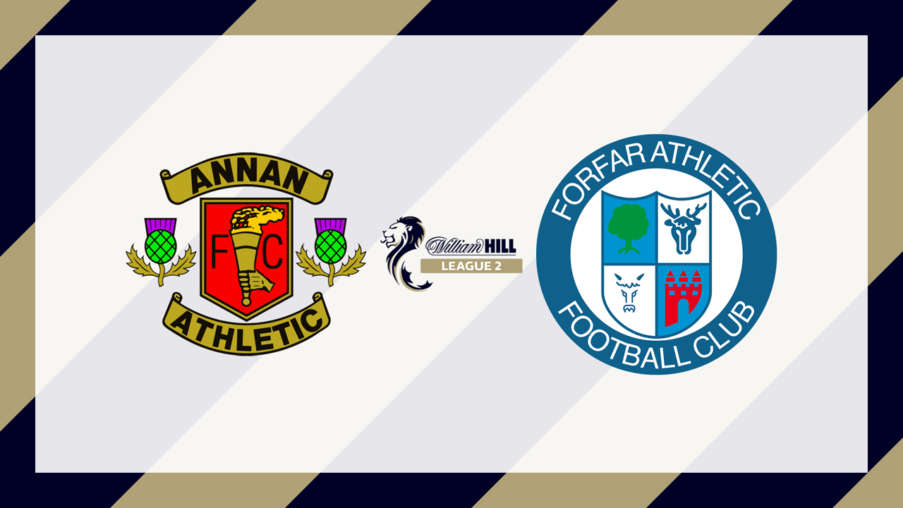 Annan Athletic vs Forfar Athletic poster