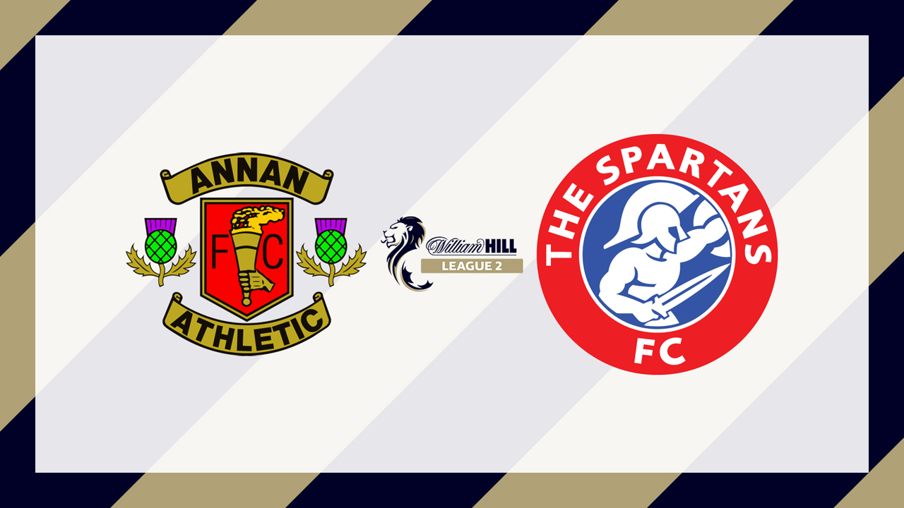 Annan Athletic vs The Spartans poster