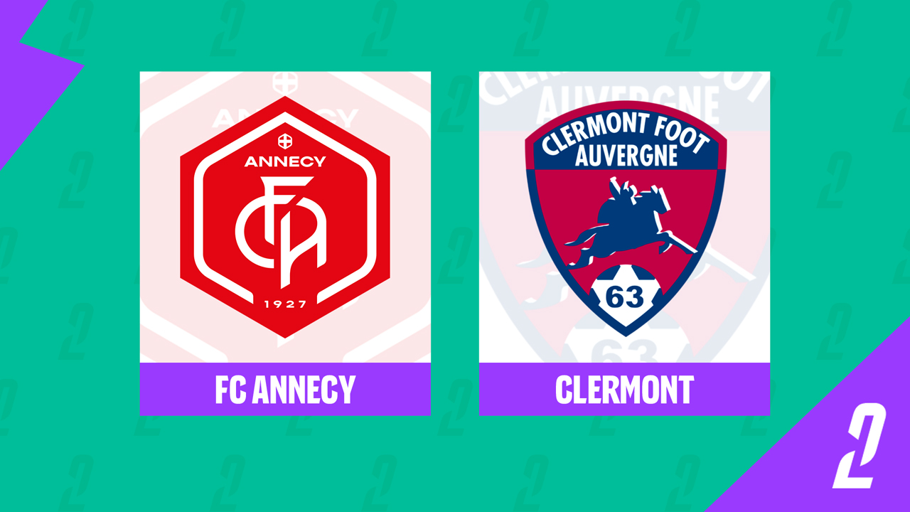 Annecy vs Clermont Foot poster