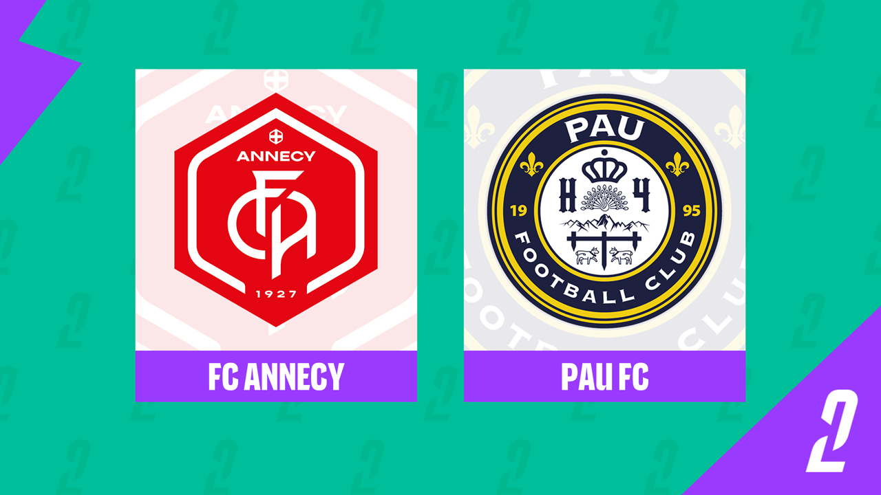 Annecy vs Pau FC poster