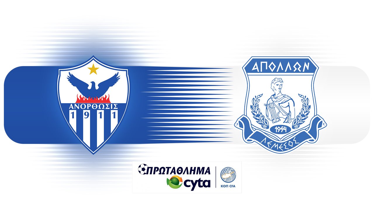 Anorthosis Famagusta vs Apollon Limassol poster