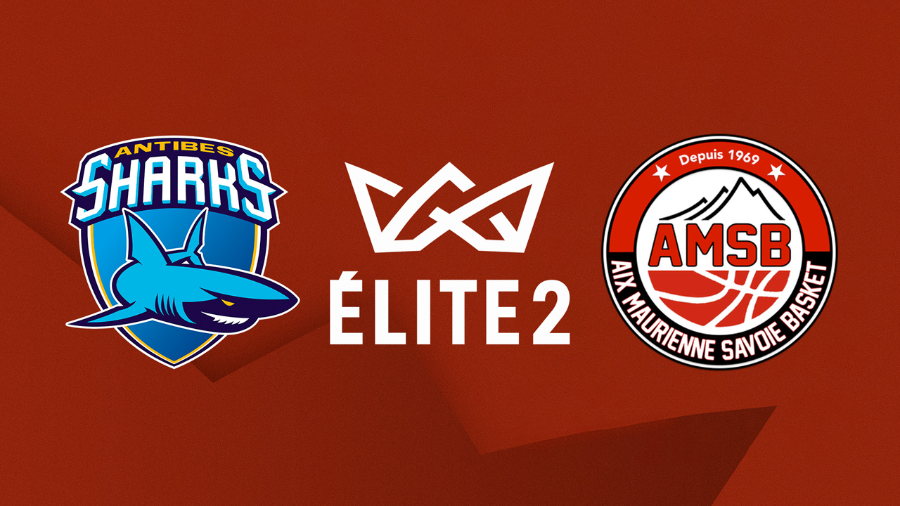 Antibes Sharks vs AMSB poster