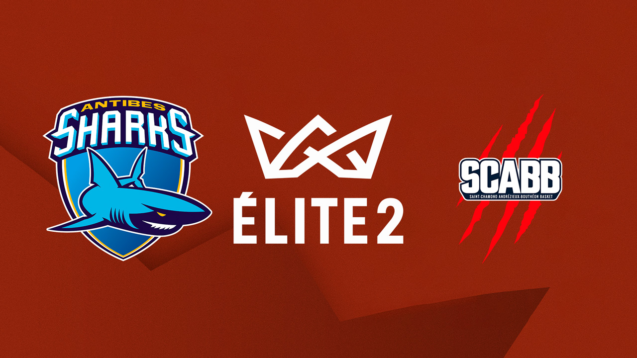 Antibes Sharks vs Saint-Chamond Basket poster
