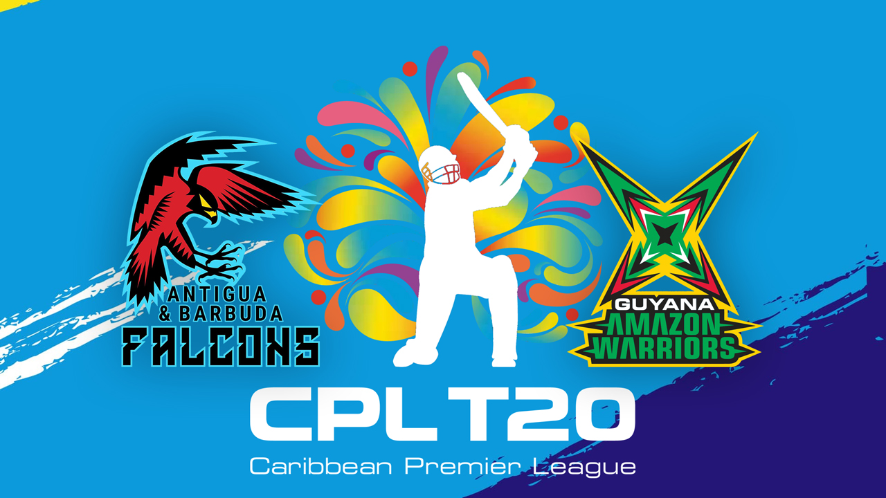 Antigua and Barbuda Falcons vs Guyana Amazon Warriors poster