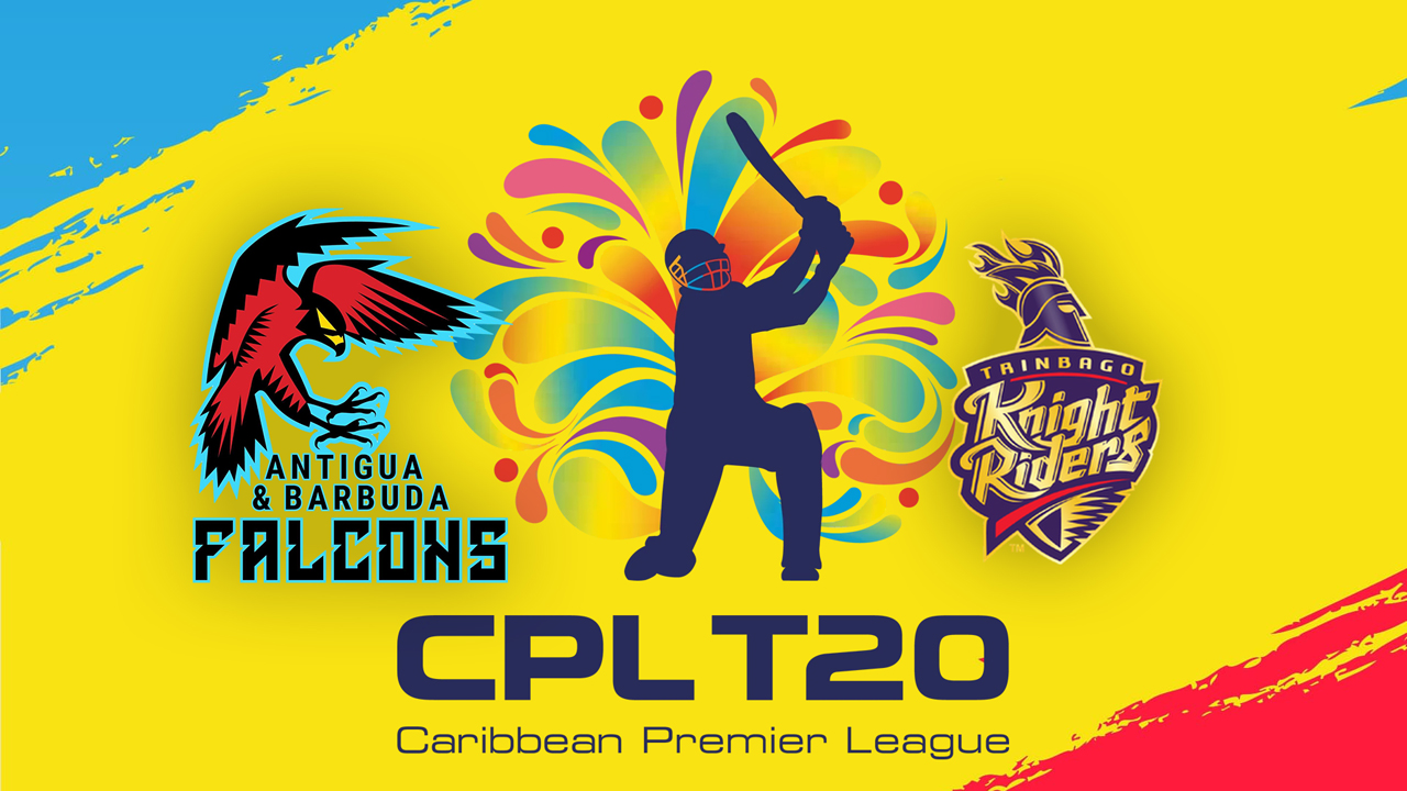 Antigua and Barbuda Falcons vs Trinbago Knight Riders poster