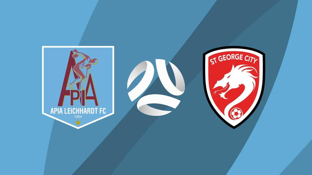 APIA Leichhardt vs St George City poster