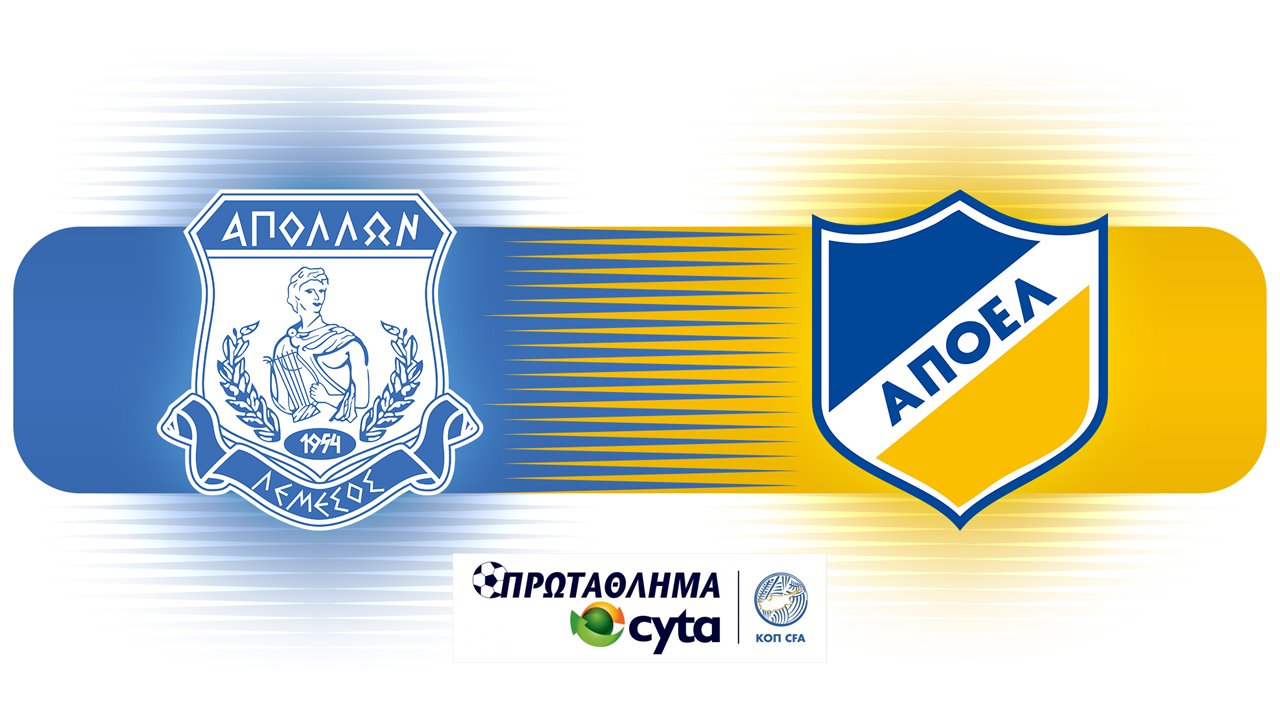 Apollon Limassol vs APOEL Nicosia poster