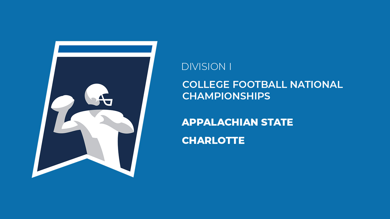 Appalachian State vs Charlotte poster