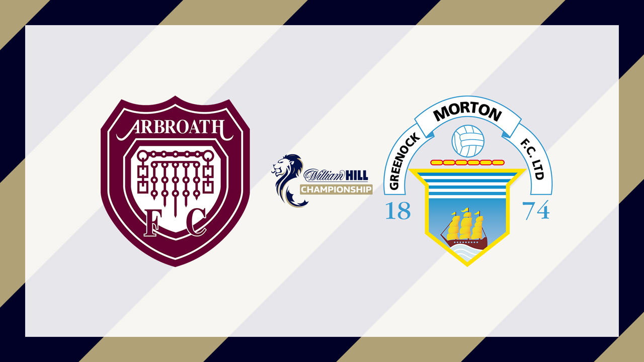 Arbroath vs Greenock Morton poster