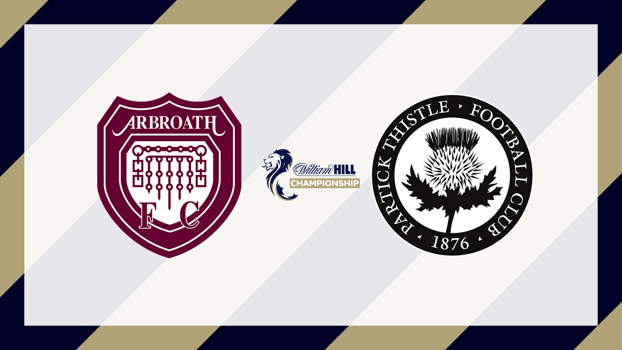 Arbroath vs Partick Thistle poster