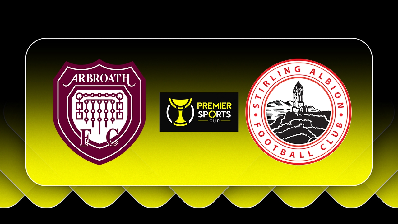 Arbroath vs Stirling Albion poster