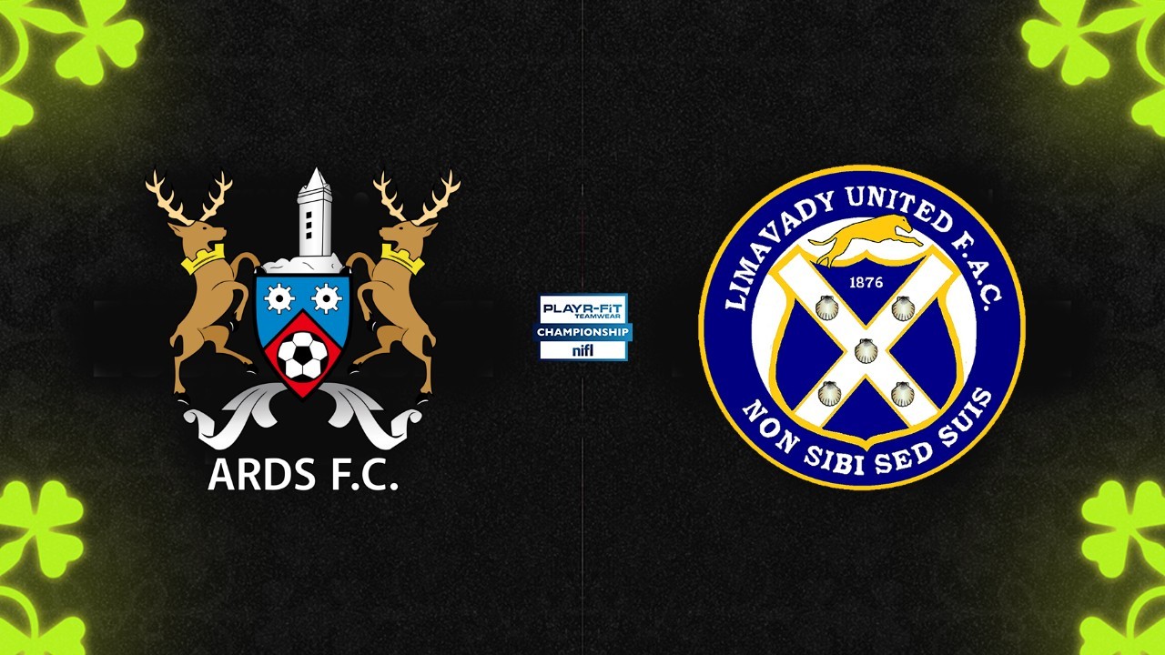 Ards vs Limavady United poster