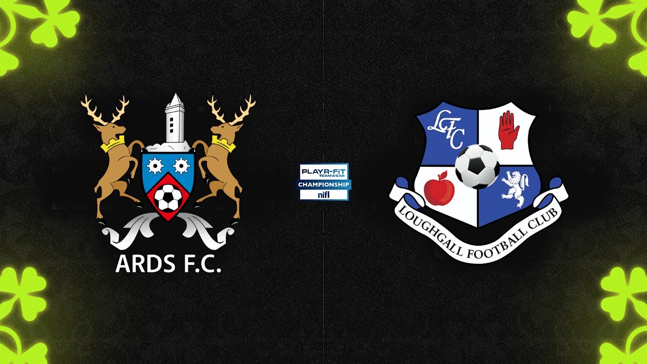 Ards vs Loughgall poster