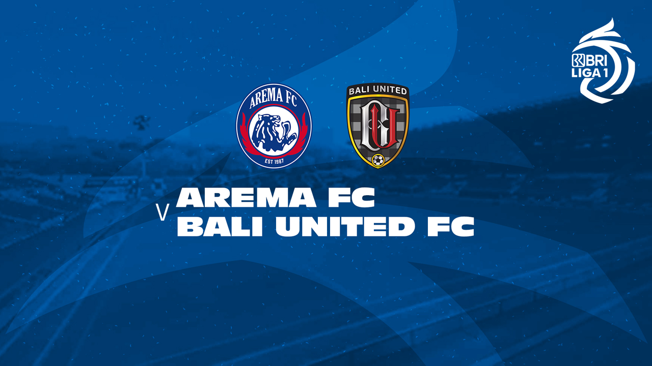 Arema vs Bali United poster