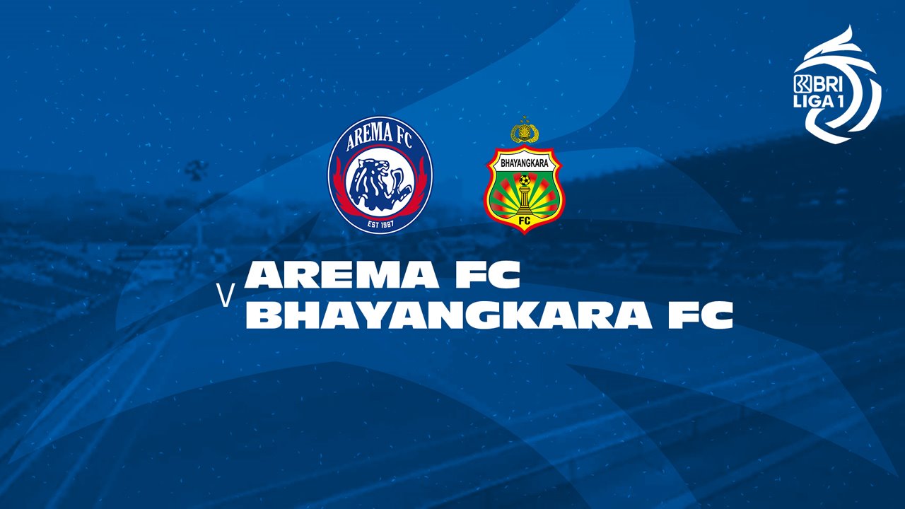 Arema vs Bhayangkara Presisi Lampung poster