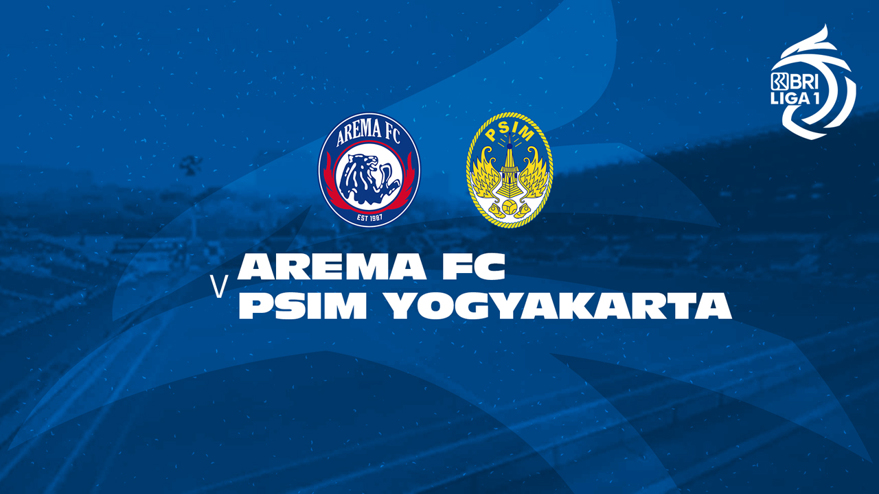 Arema vs PSIM Yogyakarta poster