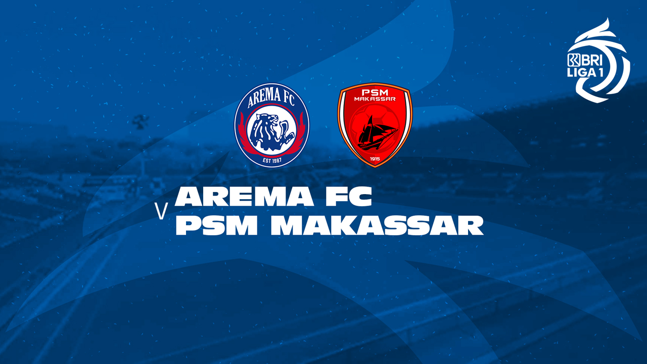 Arema vs PSM Makassar poster