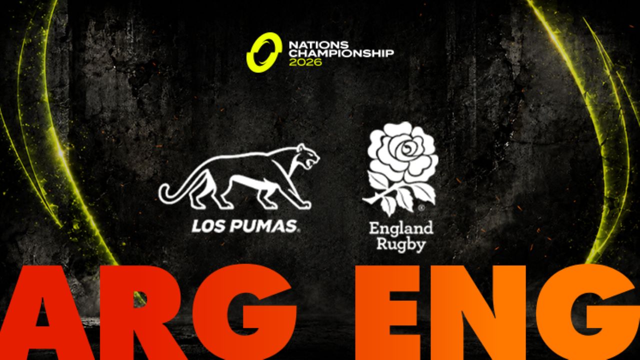 Argentina Rugby vs England Rugby poster