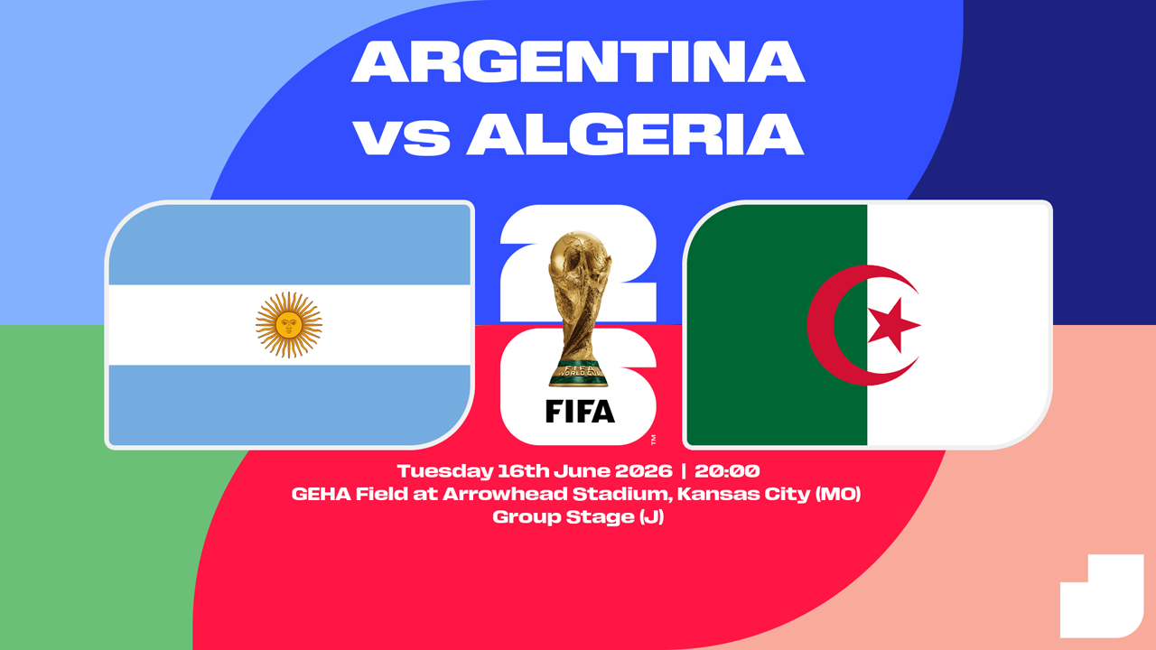 Argentina vs Algeria poster