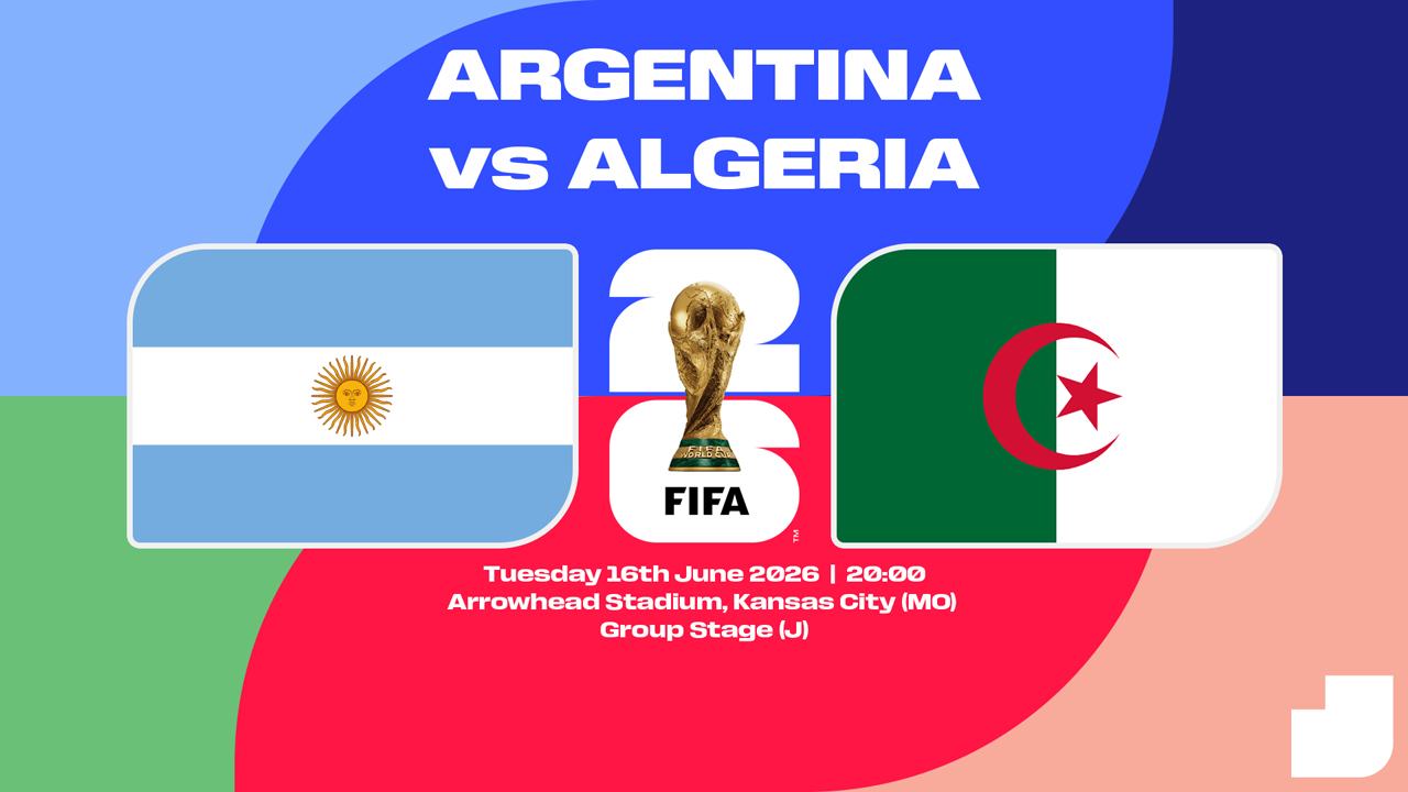 Argentina vs Algeria poster