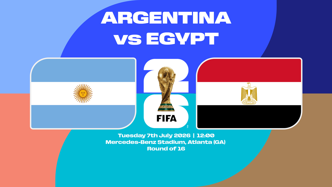 Argentina vs Egypt poster