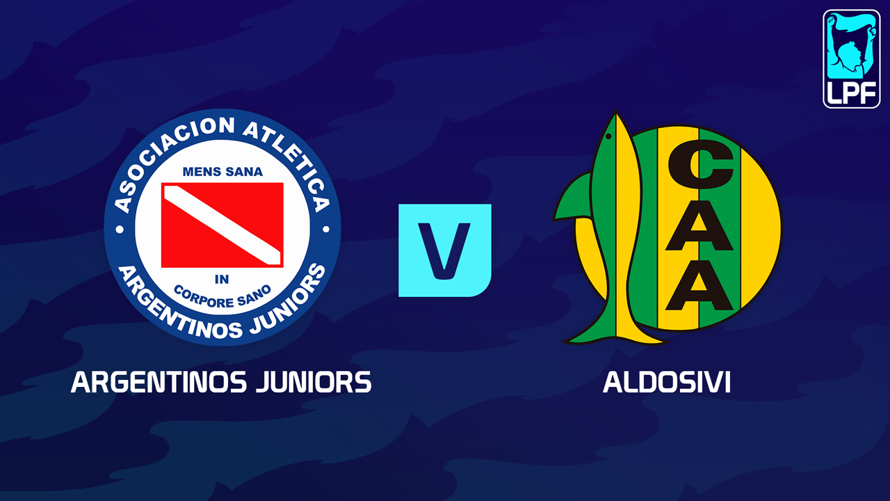 Argentinos Juniors vs Aldosivi poster