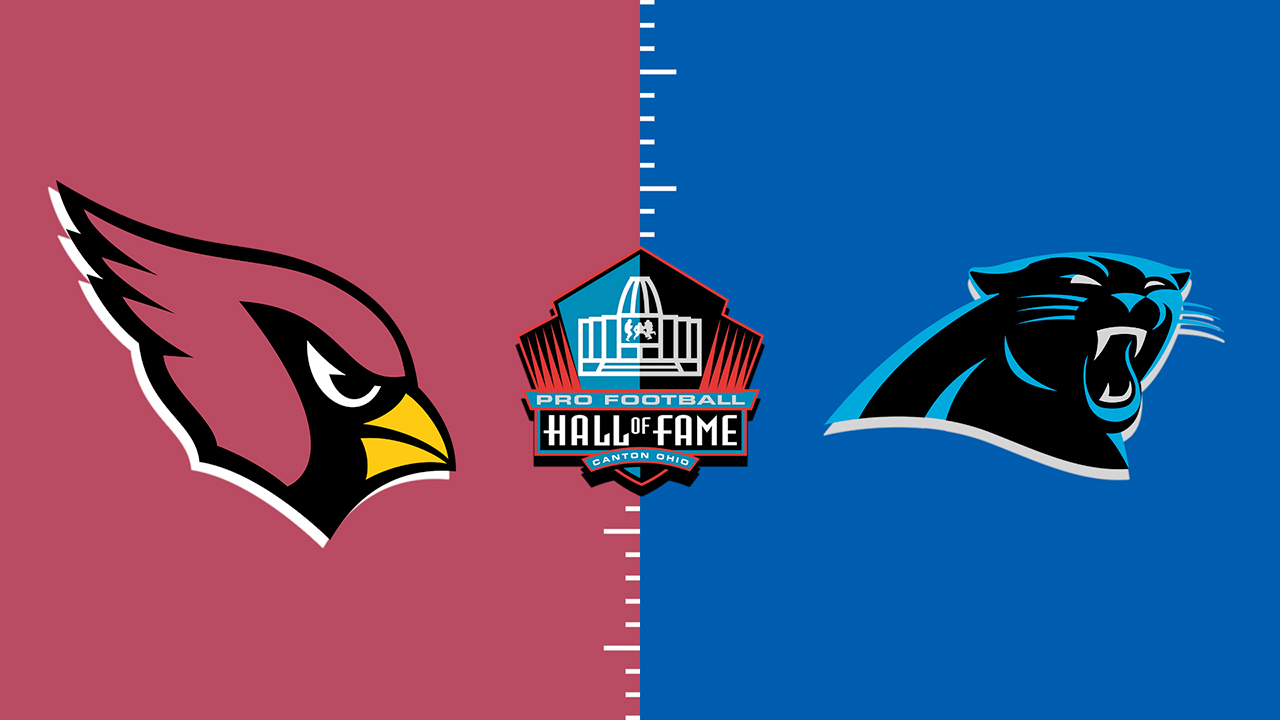 Arizona Cardinals vs Carolina Panthers poster