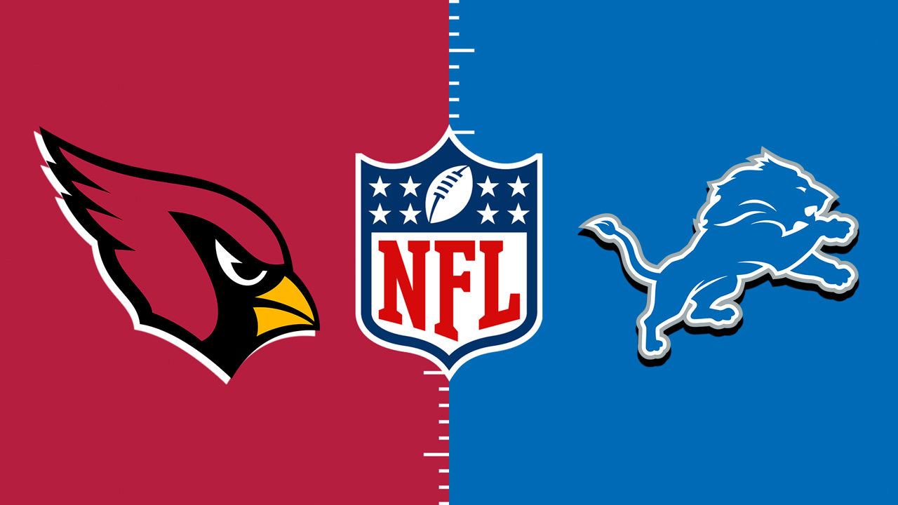 Arizona Cardinals vs Detroit Lions poster