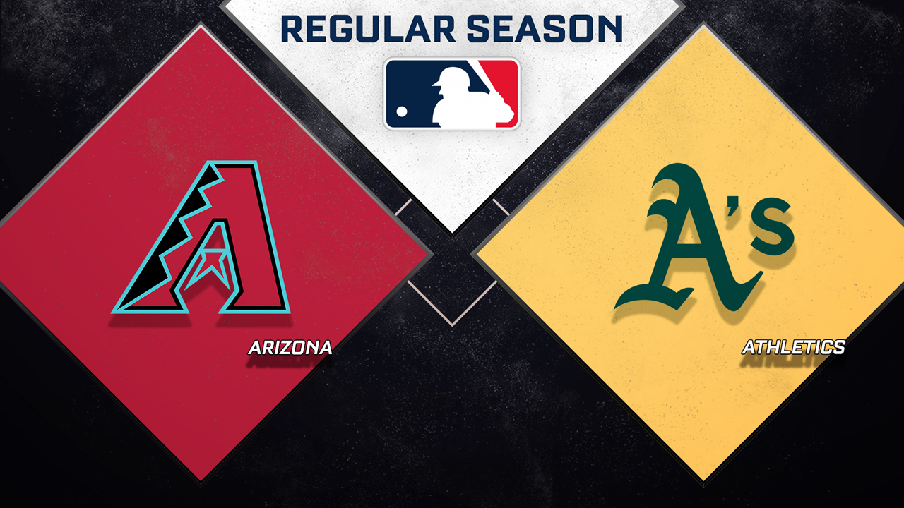 Arizona Diamondbacks vs Athletics poster