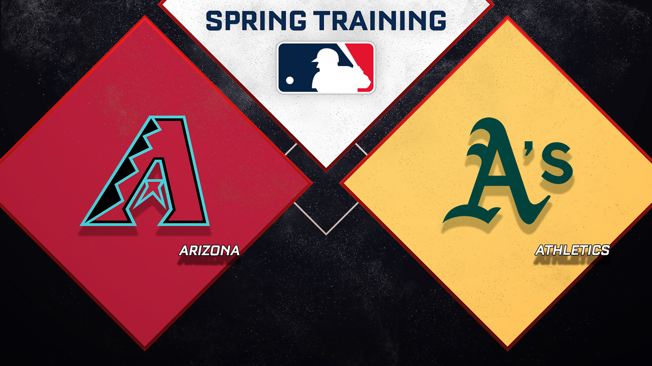 Arizona Diamondbacks vs Athletics poster