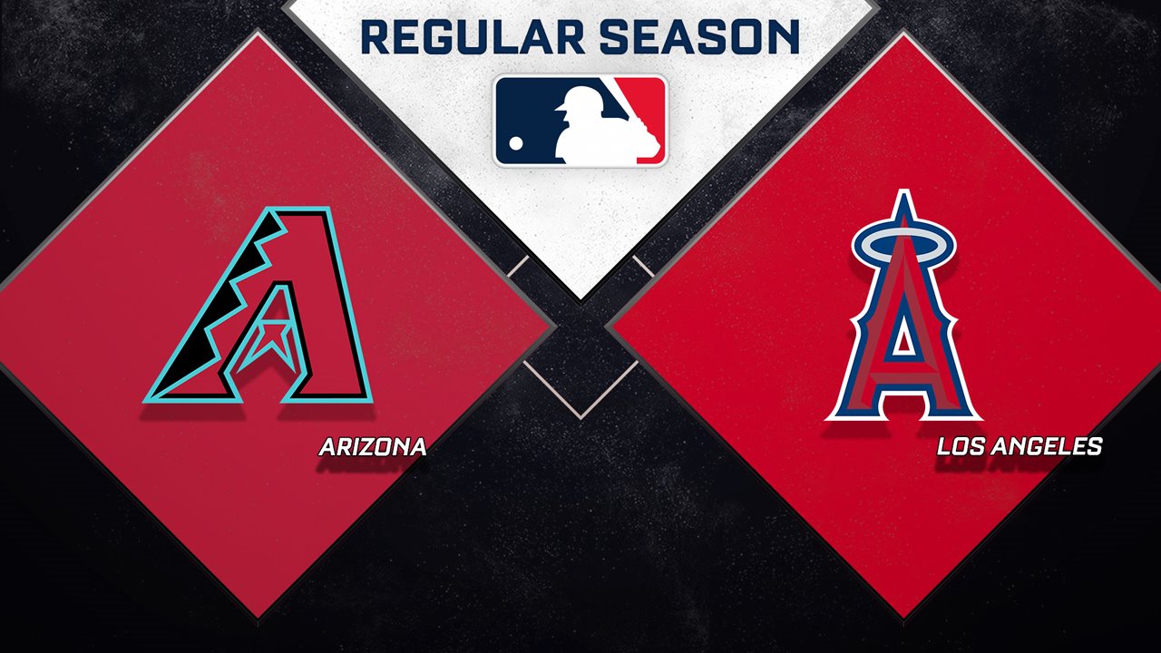 Arizona Diamondbacks vs Los Angeles Angels poster