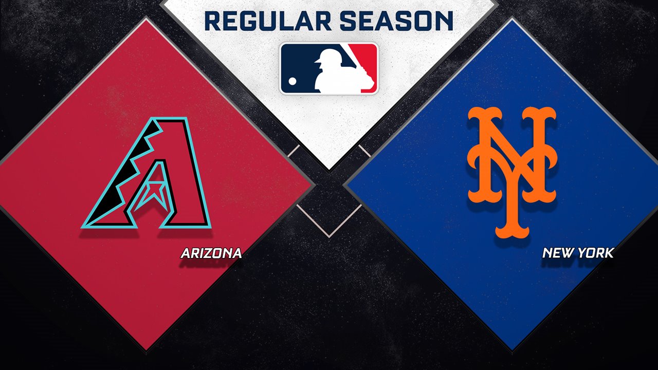 Arizona Diamondbacks vs New York Mets poster