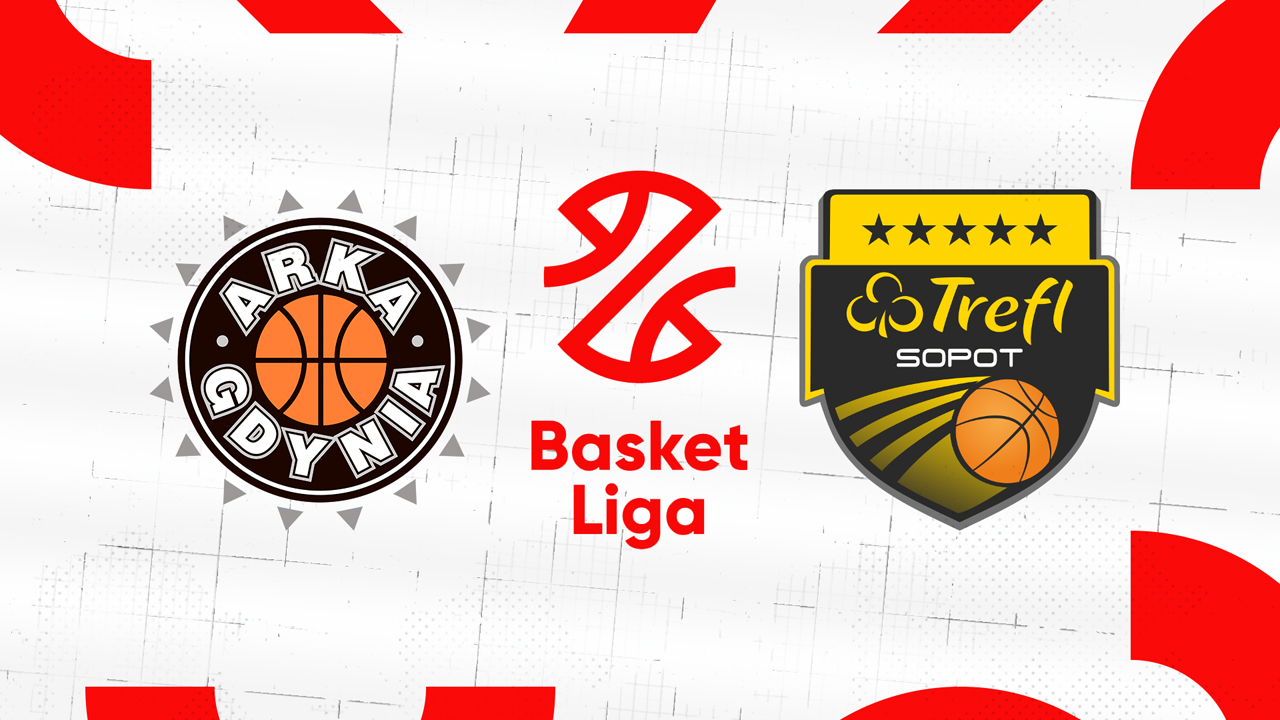 Arka Gdynia Basketball vs Trefl Sopot poster