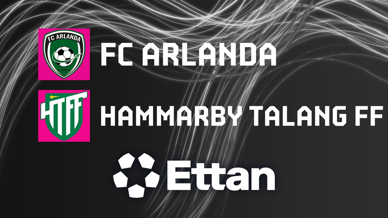 Arlanda vs Hammarby Talang poster