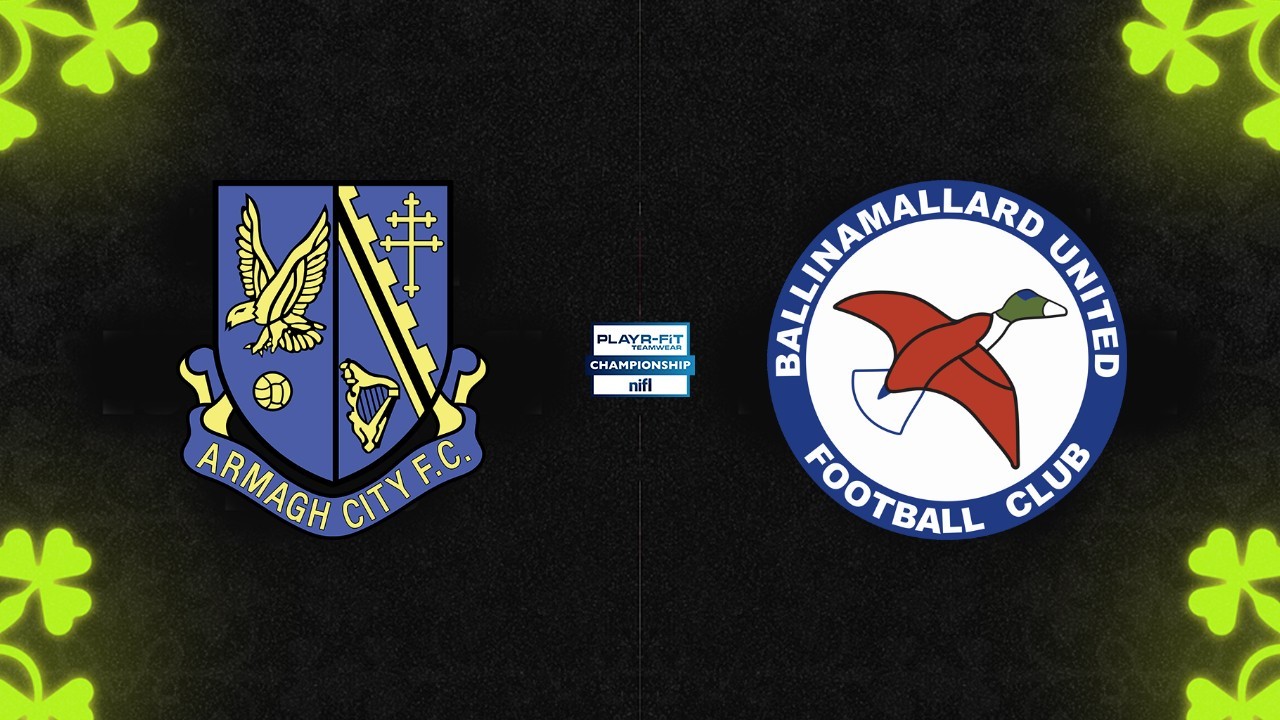 Armagh City vs Ballinamallard United poster