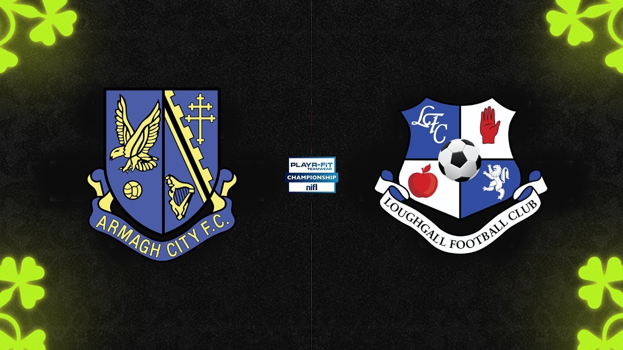 Armagh City vs Loughgall poster