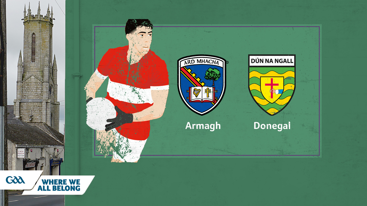 Armagh GAA Football vs Donegal GAA Football poster