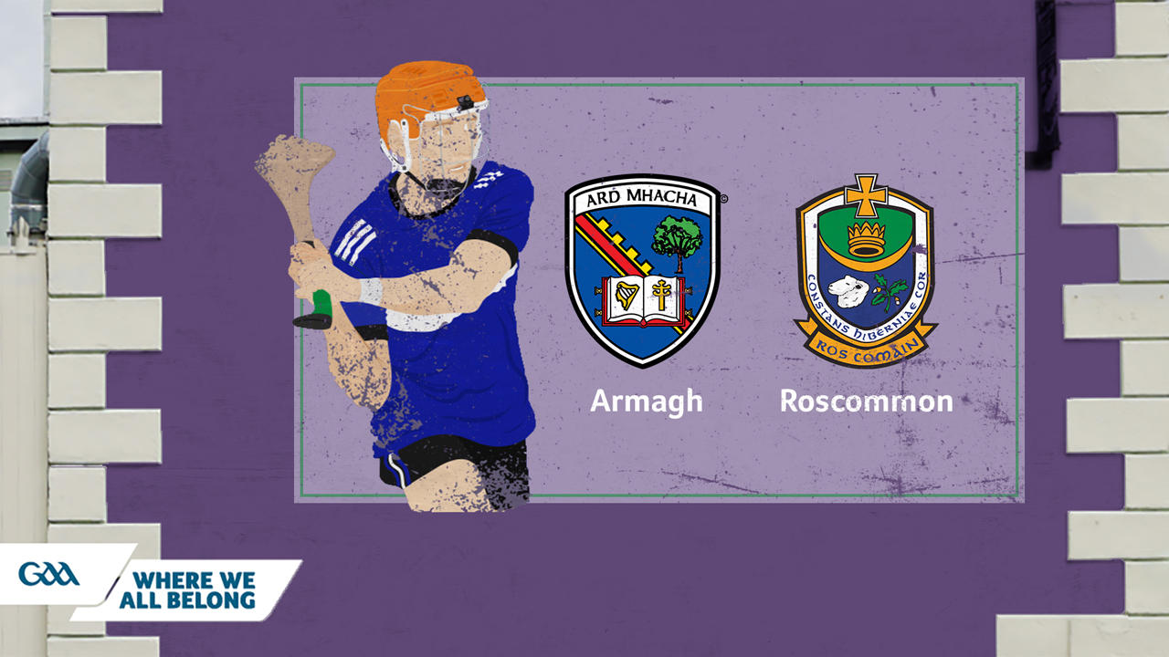 Armagh GAA Hurling vs Roscommon GAA Hurling poster