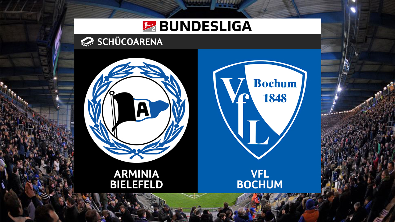 Arminia Bielefeld vs Bochum poster