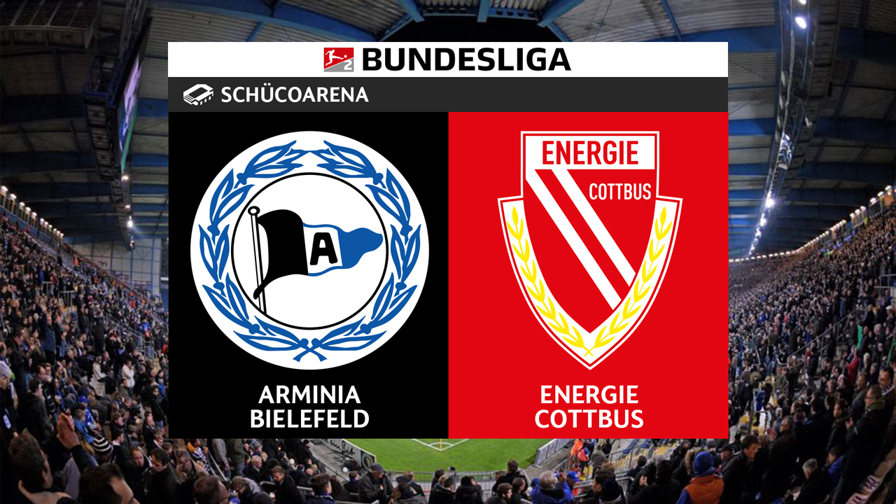 Arminia Bielefeld vs Energie Cottbus poster