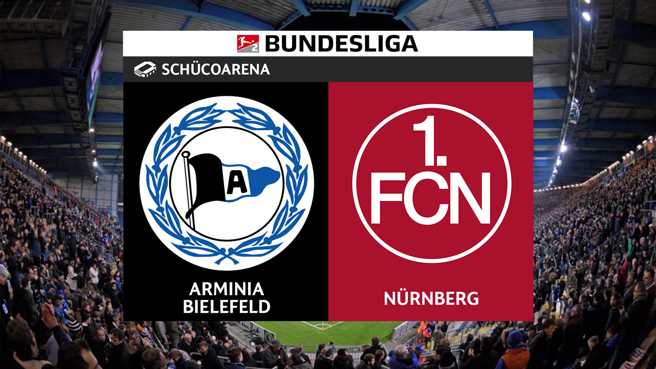 Arminia Bielefeld vs FC Nürnberg poster