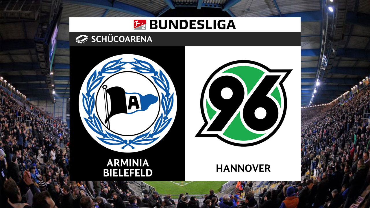 Arminia Bielefeld vs Hannover poster