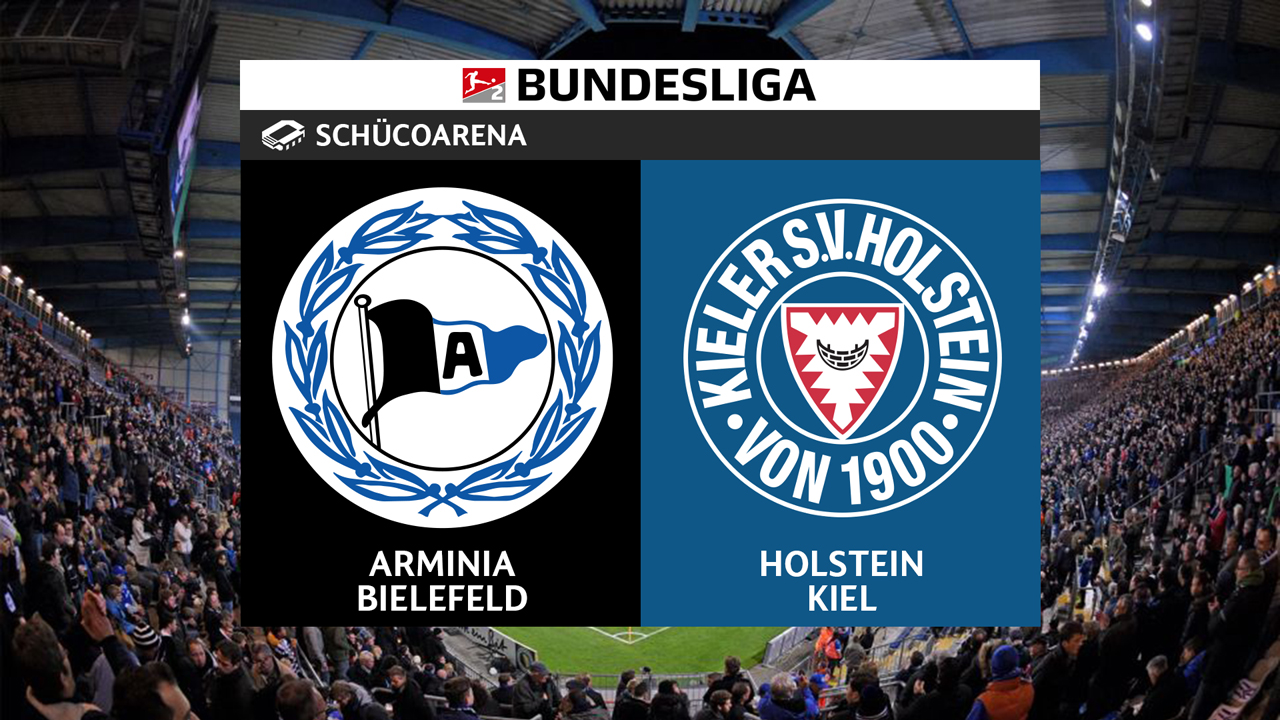 Arminia Bielefeld vs Holstein Kiel poster