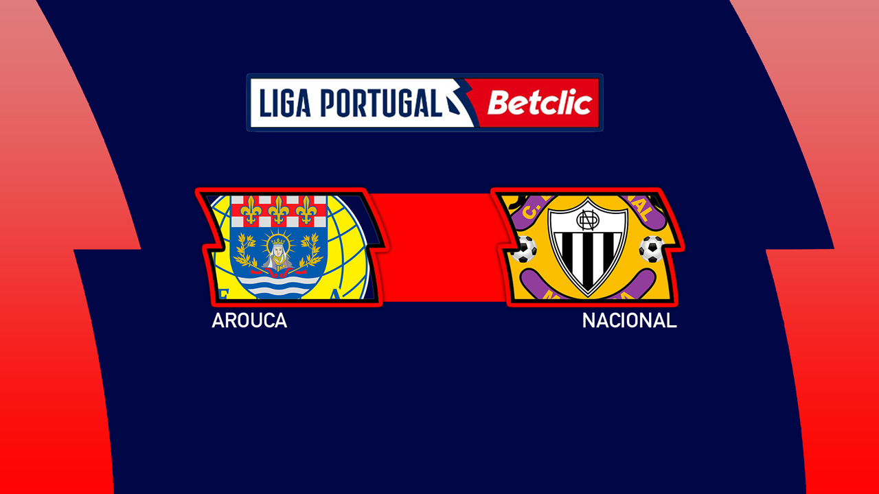 Arouca vs Nacional de Madeira poster