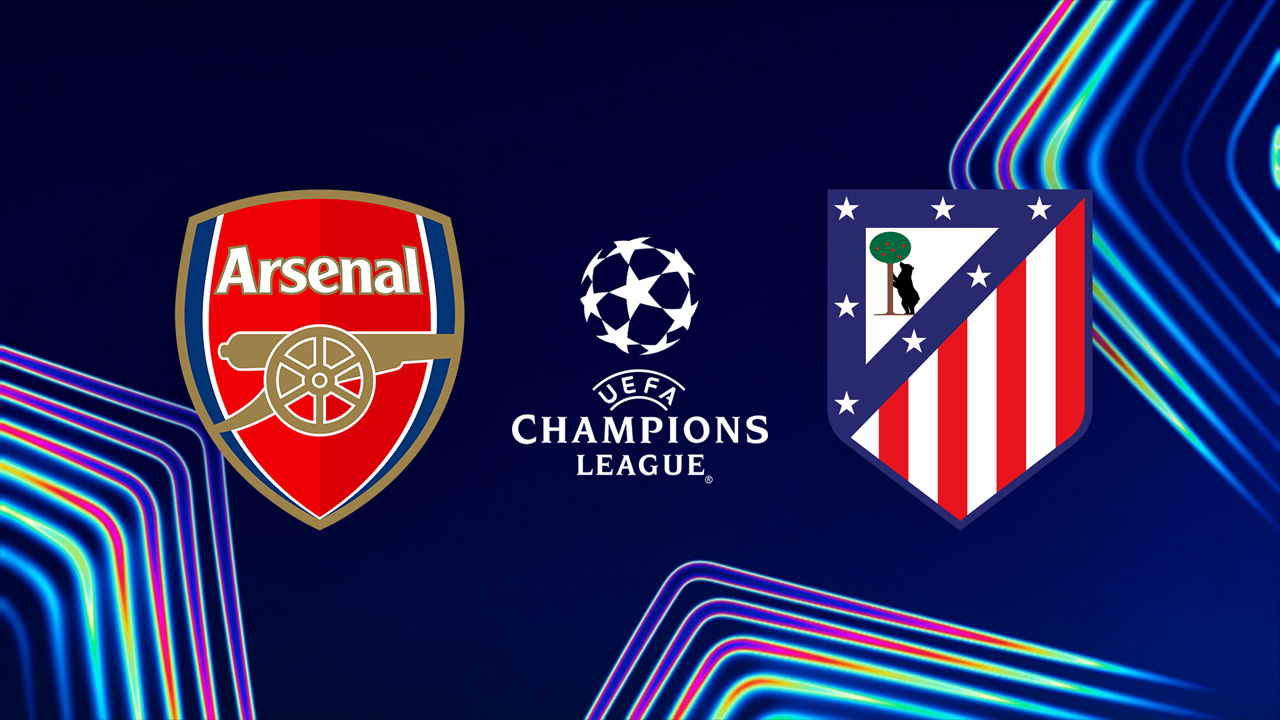 Arsenal vs Atlético Madrid poster