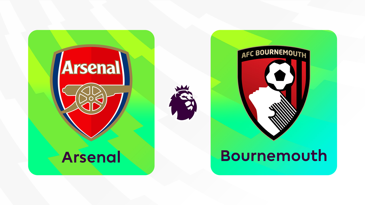 Arsenal vs Bournemouth poster
