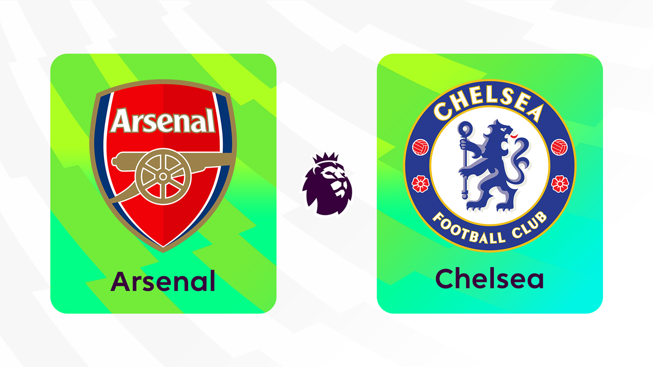 Arsenal vs Chelsea poster