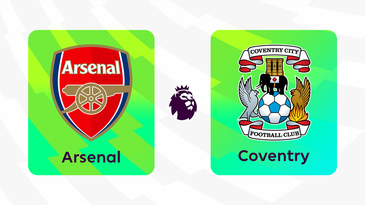 Arsenal vs Coventry City poster