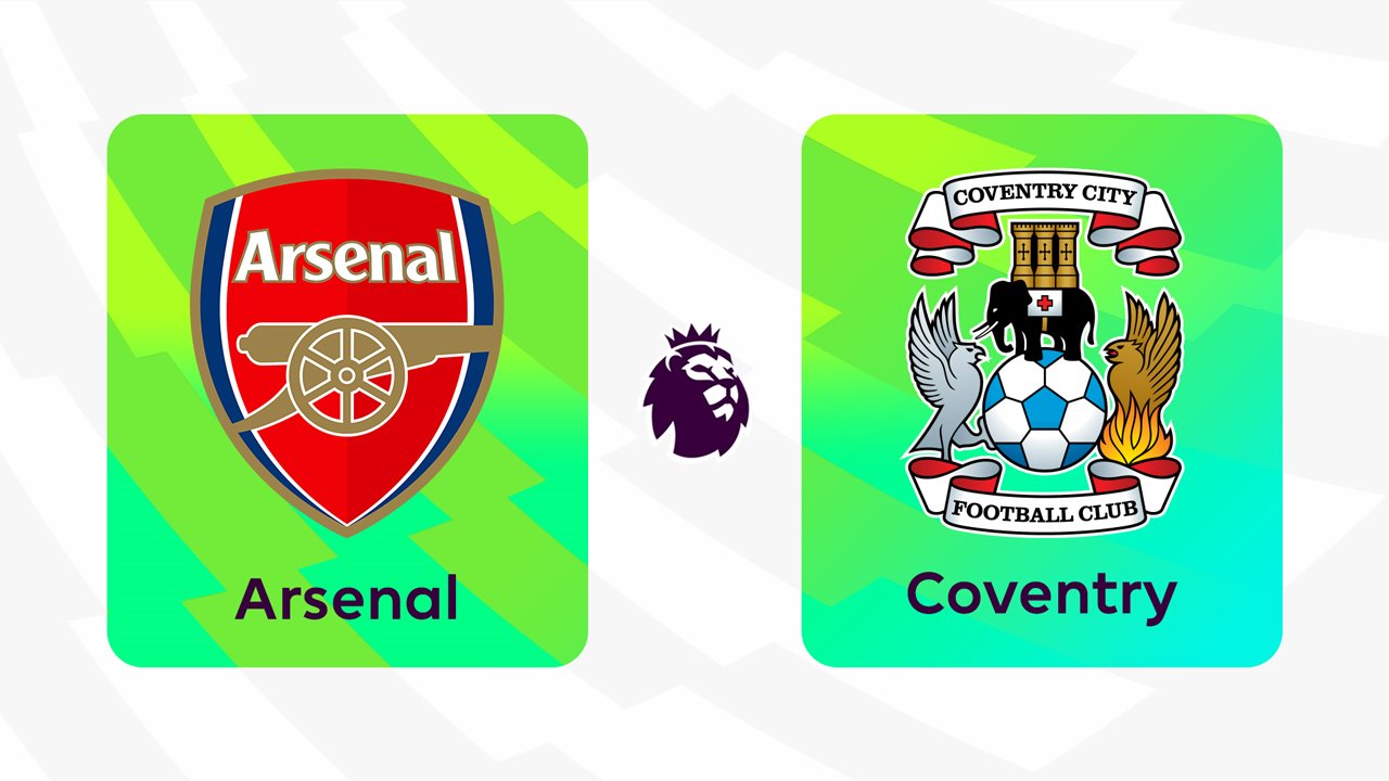 Arsenal vs Coventry City poster