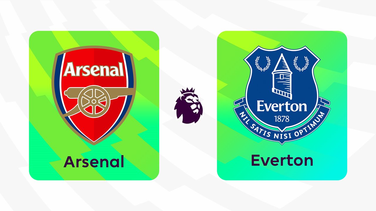 Arsenal vs Everton poster
